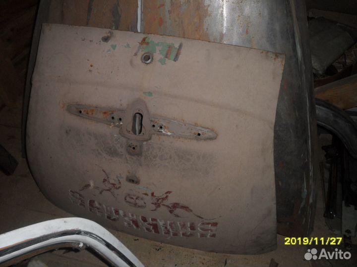 Крышка багажника газ 20 победа