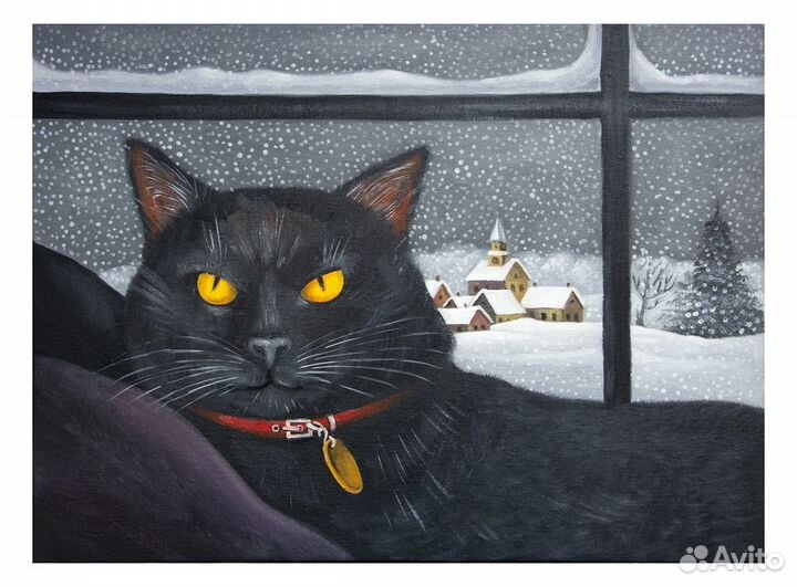 Картина маслом, холст