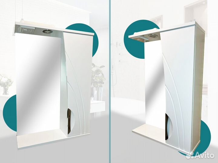 Шкаф-зеркало в ванну