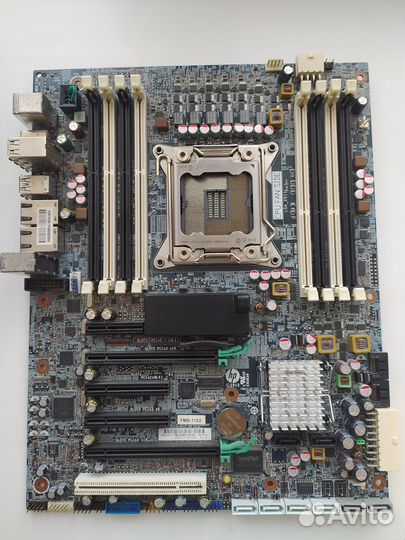 Материнская плата HP Z620 (LGA 2011) - неисправная