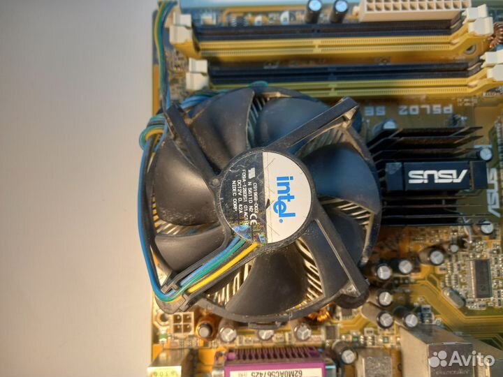 Проц Intel pentium 4 511 и мать asus p5ld2 se