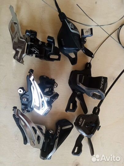 Манетки shimano xt, slx