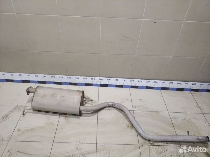 Б/У Б/У Глушитель основной 1571A396 mitsubishi