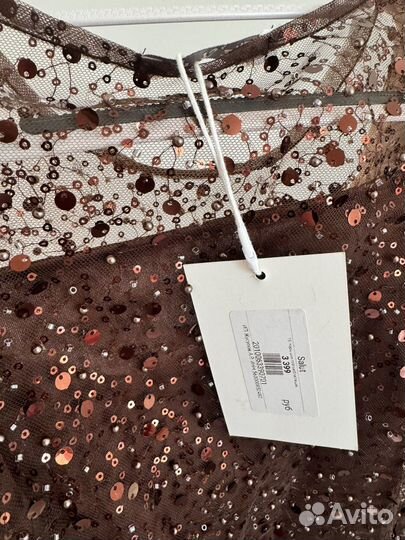 Платье нарядное в пайетках