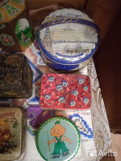 Для коллекции баночки СССР