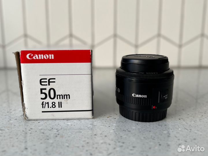 Объектив canon 50mm 1 8