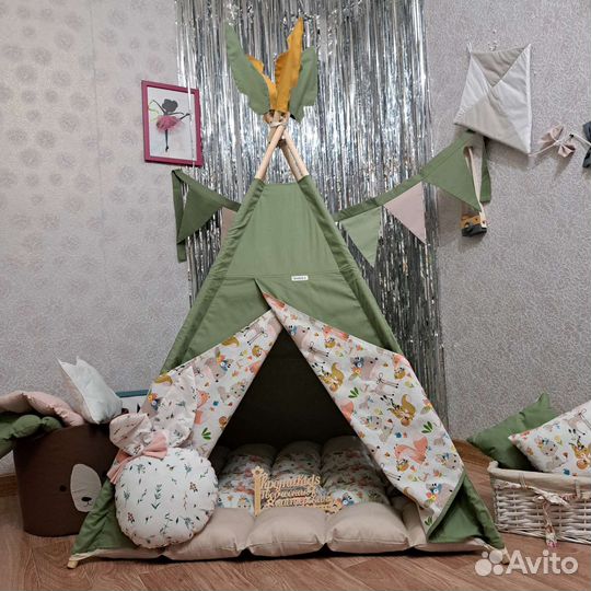 Детская игровая палатка Вигвам