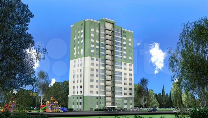 1-к. квартира, 39,2 м², 10/17 эт.
