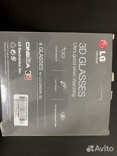 3D очки для LG телевизор