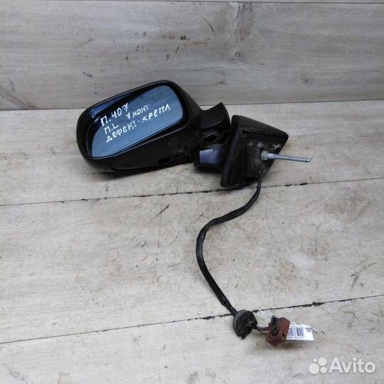 Зеркало наружное левое Peugeot 407 дефект
