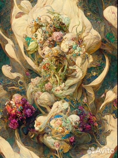 Картина маслом на холсте ручная работа