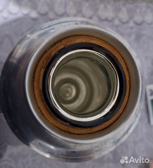 Термос со стеклянной колбой 2л