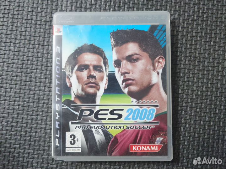 PES 2008 pro evolution soccer ps3 диск