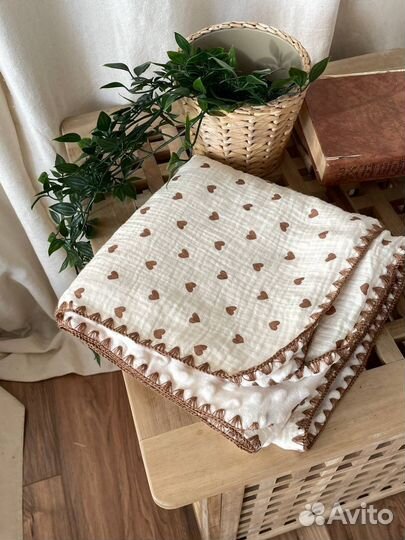 Муслиновый плед