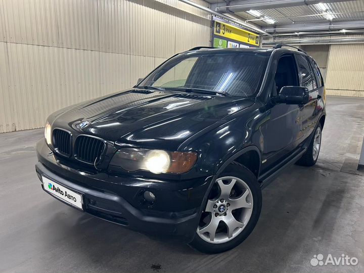 BMW X5 4.4 AT, 2000, 100 000 км