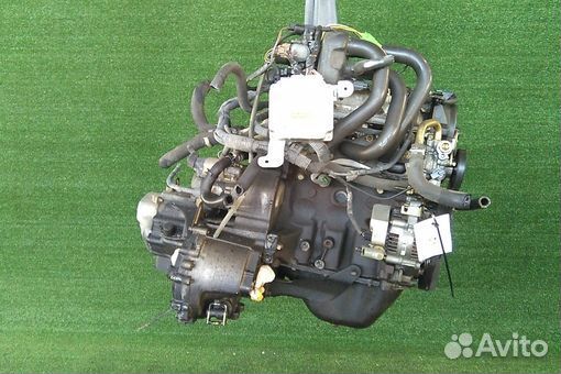 Двигатель в сборе двс toyota duet M100A EJ-DE 1998