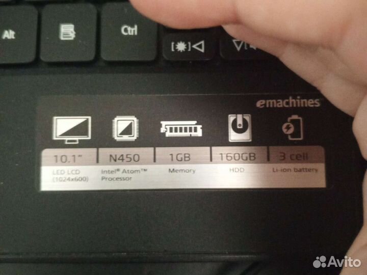 Нетбук emachines