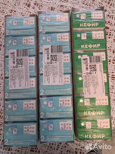 Агуша: смесь, пюре, кефир