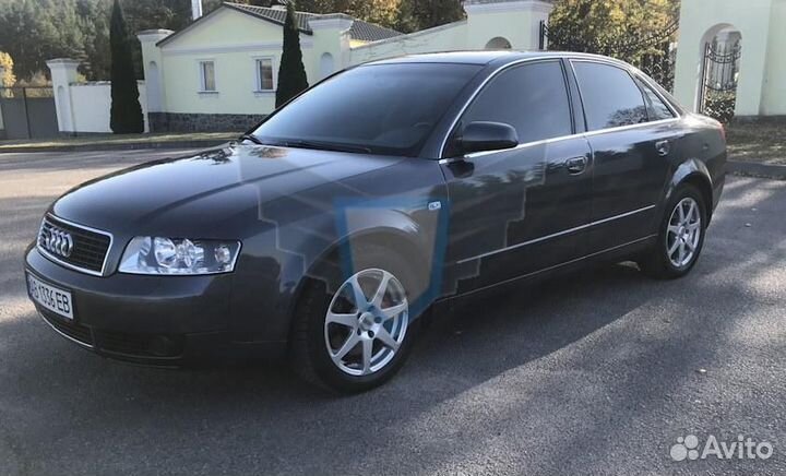 Порог Audi A4 B6/B7 2000-2009 (1мм)