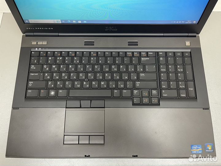 Ноутбук Dell M6600 (i7/8gb/250ssd/Nvidia 2gb)