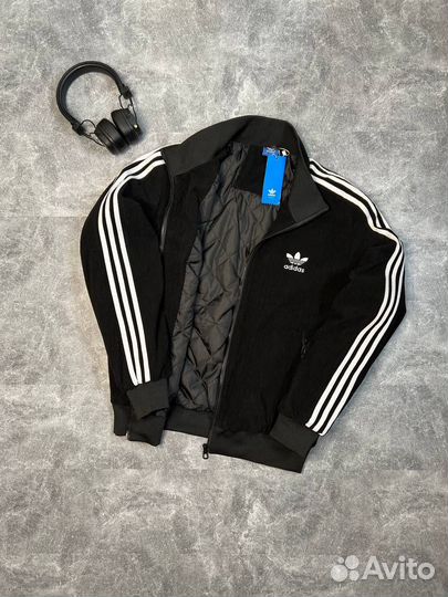 Мужская вельветовая куртка Adidas