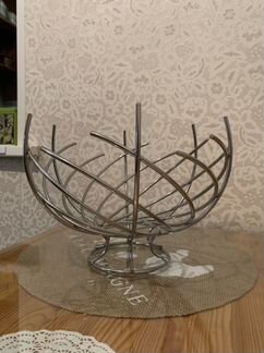 Ваза для фруктов нержавейка