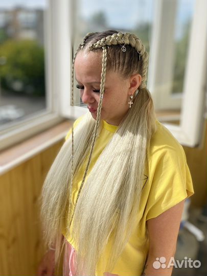 Афропрически, брйды, афрохвост, боксерские косы