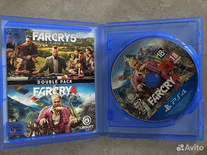 Игры ps4 far cry 5 double pack