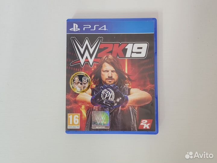 Wwe 2k19 ps4 диск бу
