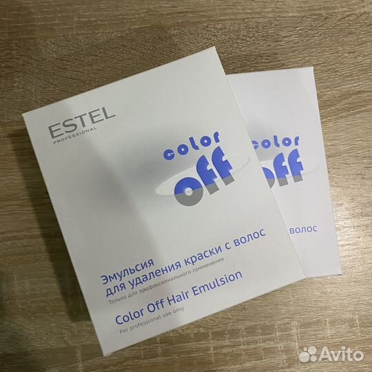 Estel color off эмульсия для удаления краски