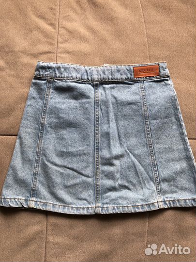 Джинсовая юбка zara