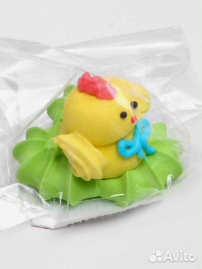 Сахарный декор для куличей (пасхальный)