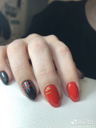 Маникюр с покрытием гель лаком