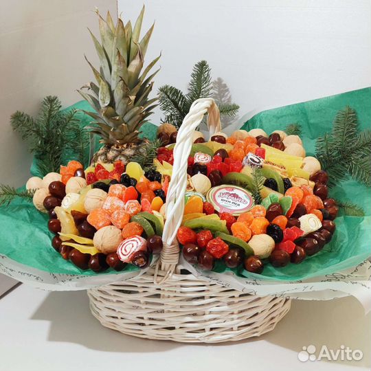 Съедобные букеты для женщин