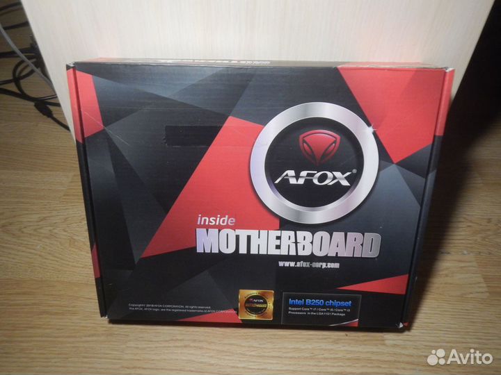 Afox AFB250-BTC12EX, Intel B250, LGA 1151, ATX