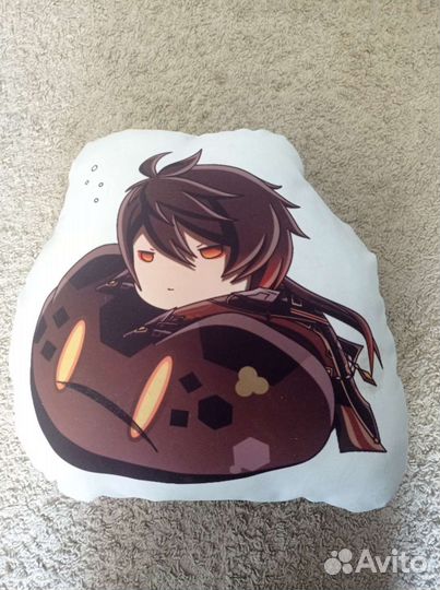 Подушка Genshin impact Чжун ли