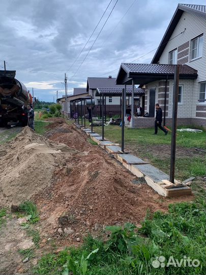 Установка заборов