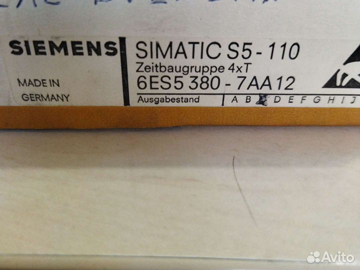 Контроллер simatic siemens S5 110