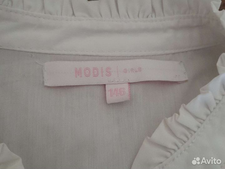 Рубашка белая для школы для девочек