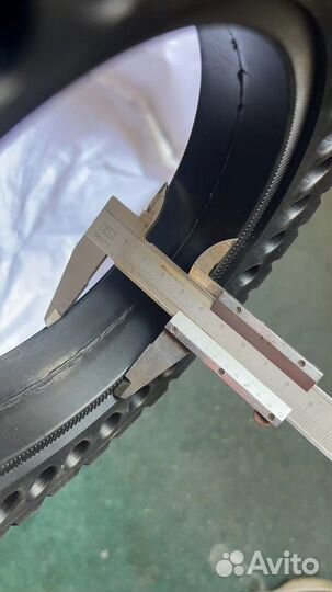 Литая внедорожная покрышка на kugoo m4 pro 10x2.5