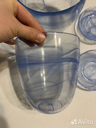 Кашпо для цветов стекло