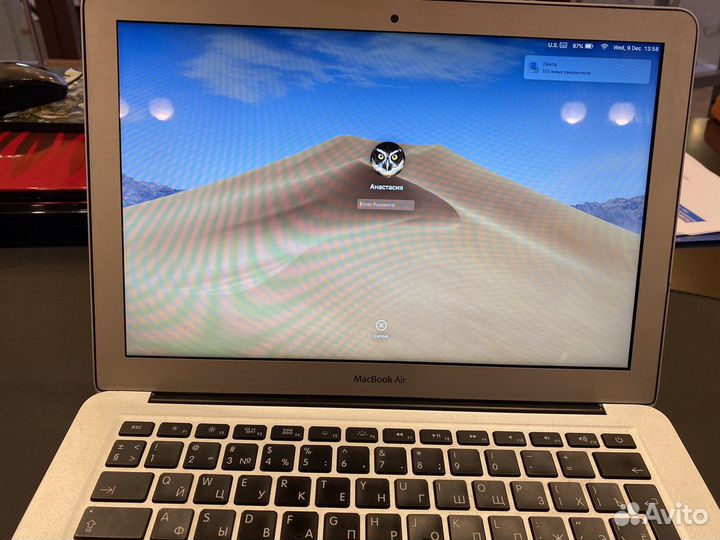 Ноутбук apple macbook air 13