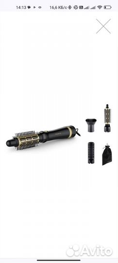 Фен щетка rowenta новая