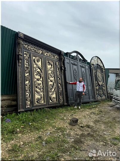 Кованые ворота