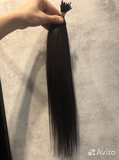 Волосы для наращивания 44 см, 75 прядей
