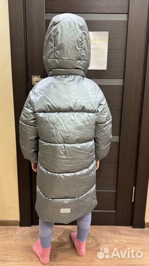 Пуховик зимний для девочки 122