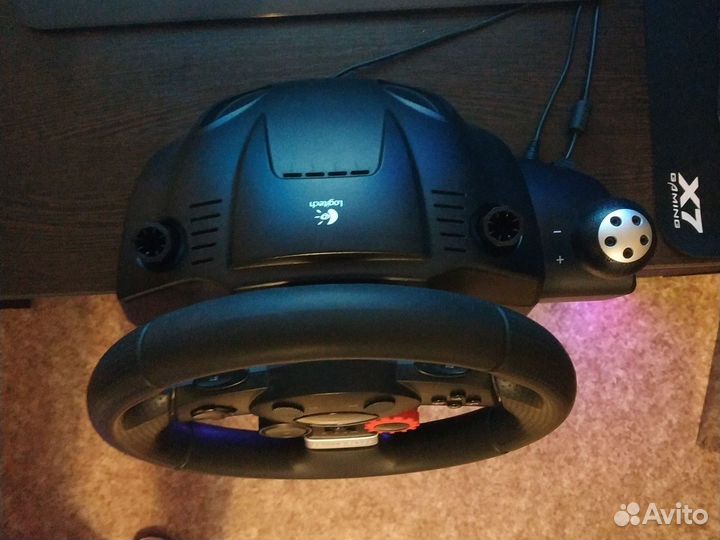 Руль logitech driving force gt