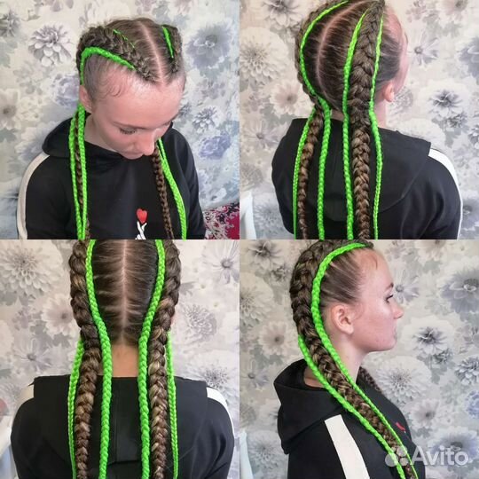 Косы с канекалоном/брейды