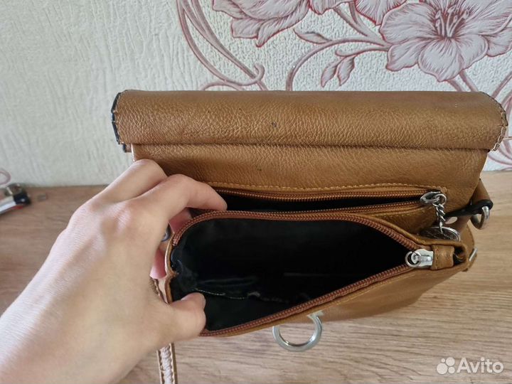 Сумка натуральная кожа