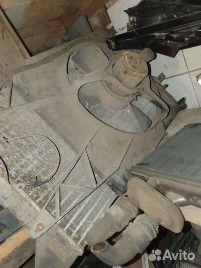 Радиатор вентилятор на опель вектра